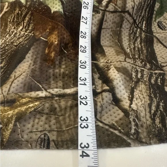 REDHEAD Men's Camo Mesh Lightweight Button Down 2 Pockets Shirt  Size Large - Picture 9 of 9